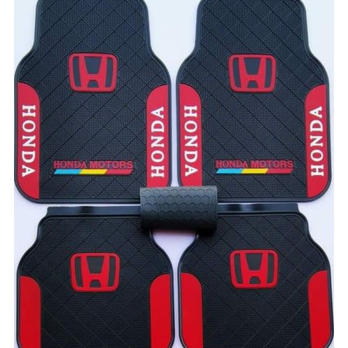 Universal Rubber Foot Mat For Honda Car