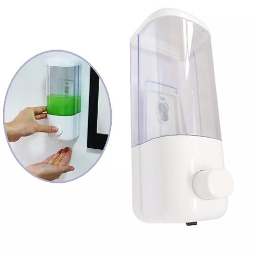 500ml Wall Mounted Liquid Soap, Lotion And Sanitizer Dispenser