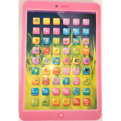 Kid's Educational Learn Pad - Pink