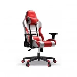 Executive Manager Office Furgle Gaming Chair - Red And White