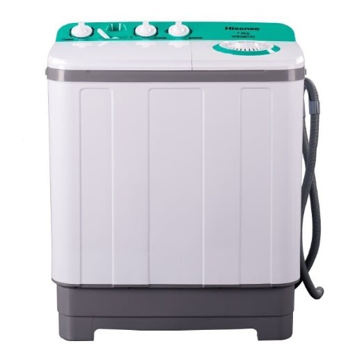 Hisense Twin Tub Washing Machine -7.5kg Wash + 5kg Spin - Wsqb753