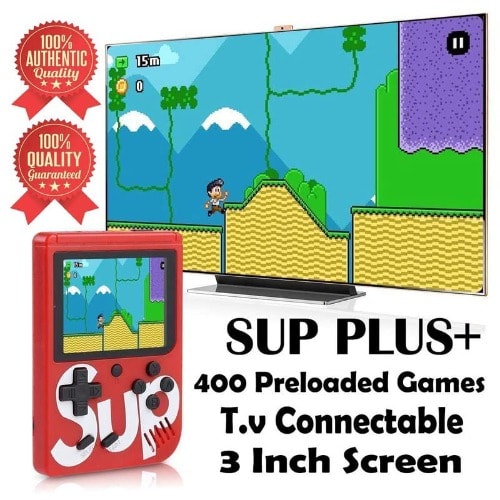 Super Hand-held Game Video Game For Kids Pre Loaded Sup 400 In 1 Mario Game Support A