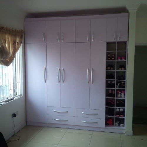 S B Storage Wardrobe Cabinet With Shoe Rack