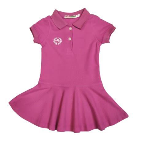Polo Dress - Pink