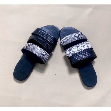 Women Animal Skin Color Slippers