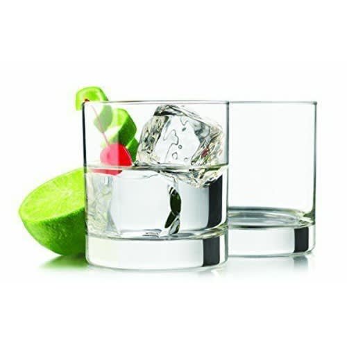 Heavy Base Madison Rocks 4 Piece Set Drinking Glasses 11.7 Oz