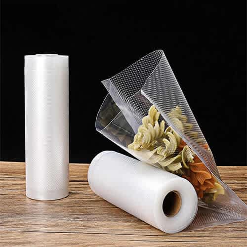 Vacuum Sealer Nylon Bags Rolls Food Grade 25cmby500cm - 2 Rolls