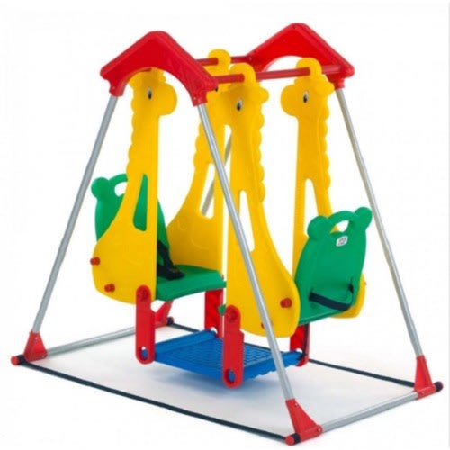 Double Plastic Indoor/outdoor Baby Playground Swing