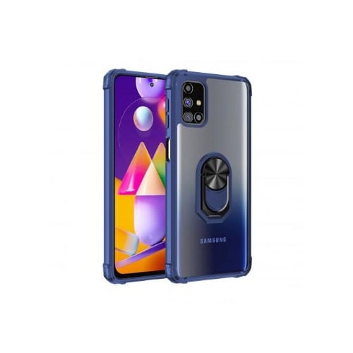 Galaxy M31s Rugged & Transparent Back Case Cover
