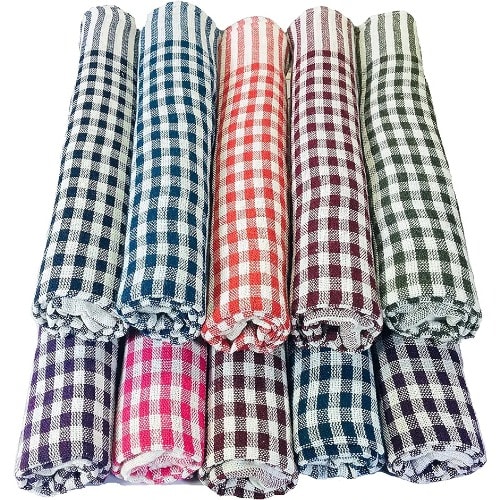 Wet And Dry Kitchen Cleaning Towels - 12 Pcs