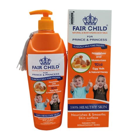 Fair And Glow Fair Child Natural And Moisturizing Body Milk- 400ml