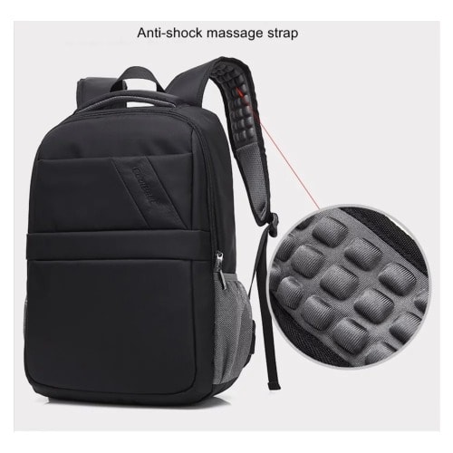Coolbell 15.6 Inch Water Resistant Laptop Backpack - Black