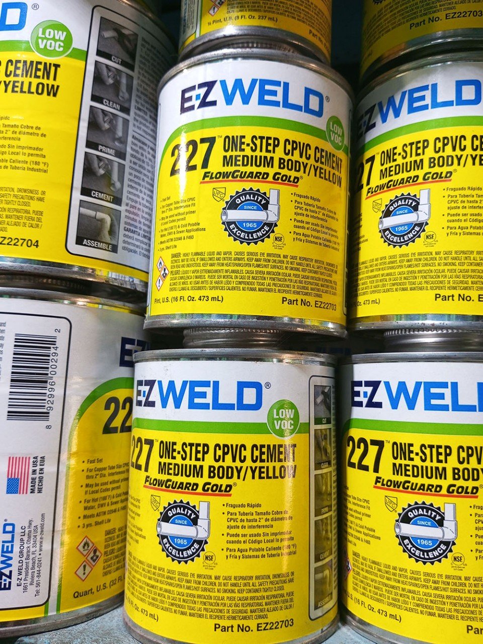 CPVC Solvent Cement/Gum - 985ML (Biggest Size)