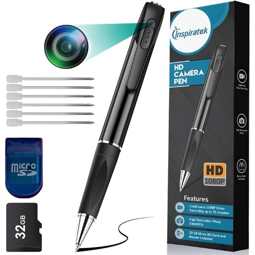 Mini Spy Camera 1080p Hd Recording Pen