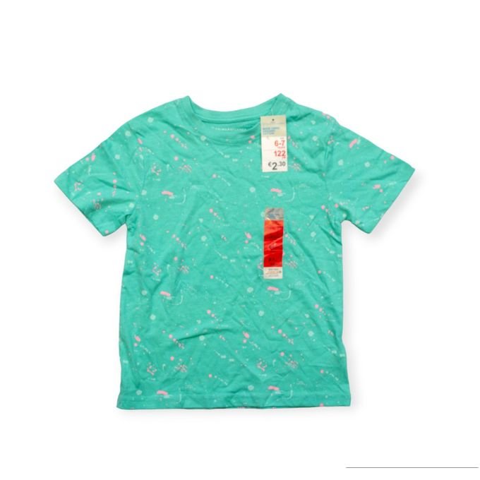 Primark Boys Splash Paint Cotton T-Shirt