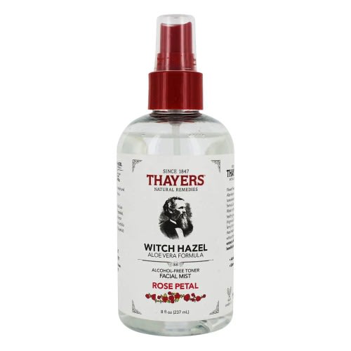 Alcohol-free Rose Petal Witch Hazel Facial Mist Toner - 8oz