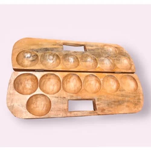 Ayo Game With Handle And And Extra Cone