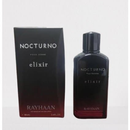 Rayhaan Nocturno Pour Homme Elixir Edp - 85ml