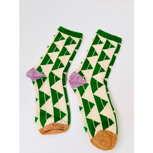 Geometric Design Socks