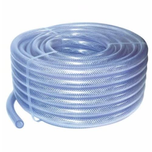 Clear Braided Pvc Hose -12 -  50m