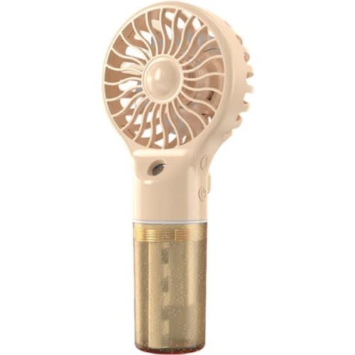 Portable Handheld USB Rechargeable Fan With Mist Spray