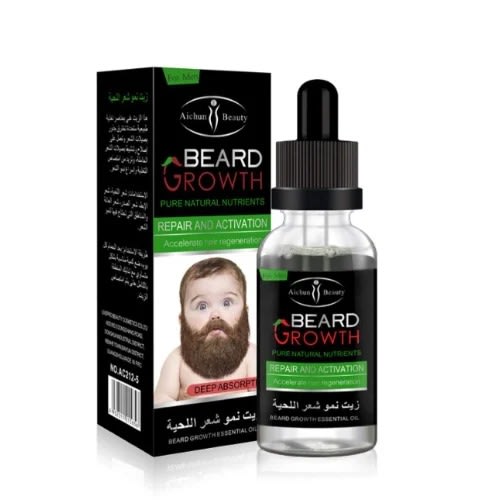 Beard Oil Growth + Derma Roller - 30ml