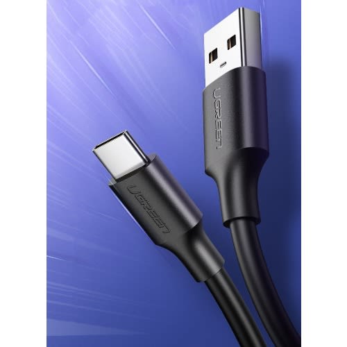 Usb-a 2.0 To Usb-c Cable Nickel Plating - 1m