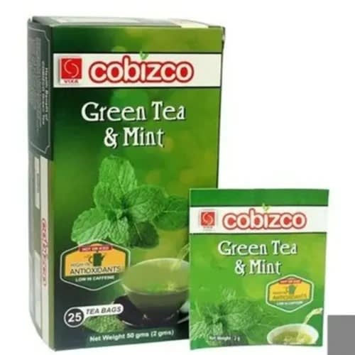 Cobizco Green Tea & Mint - 50g - 25 Teabags