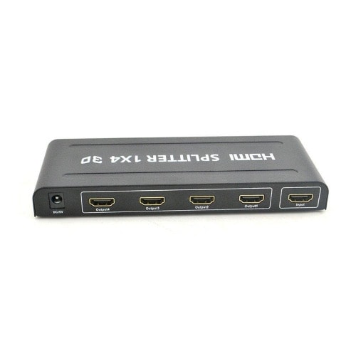 HDMI Splitter 1 input 4 output 1X4 HDMI Switch/Splitter Full HD 1080p 3D Enabled