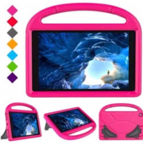 Amazon Fire 7 Tablet With Alexa - 7" Display - 1GB RAM - 16GB ROM + Box Proof Case - Pink