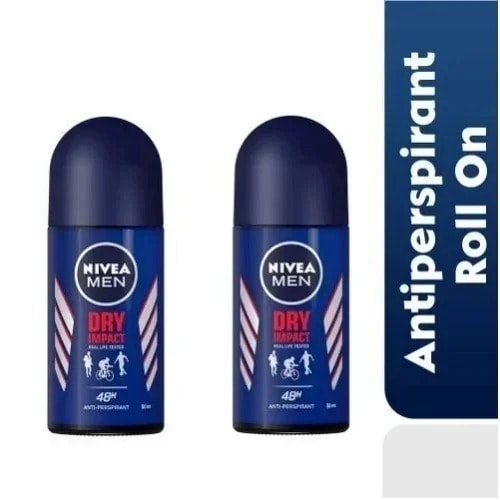 Dry Impact Roll-on For Men - 48h - 50ml X 2pieces