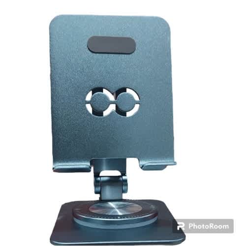 Qlt Adjustable Metal Phone Holder And Tablet Stand - 360°-8cm x 10cm x 12cm