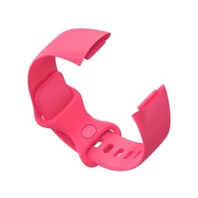 Fitbit Replacement Silicone Watch Strap Band For Fitbit Charge 5 Pink