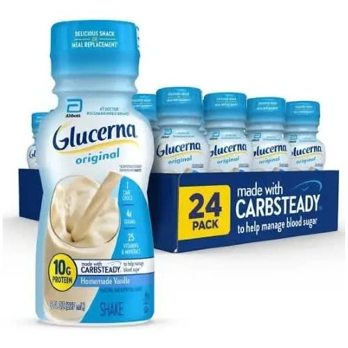 Glucerna - Abbott Diabetes Nutritional Shake -24 In A Pack - 237ml
