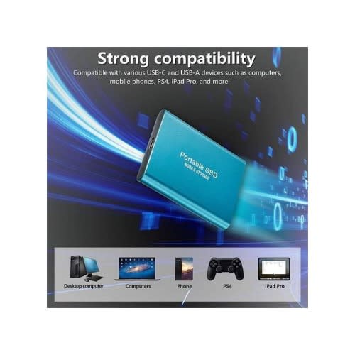 Portable Ssd External Hard Drive - 8tb Storage Space