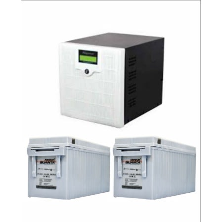 Afripower 2kva Inverter System With 2 Units 200ah Amaron Quanta Battery