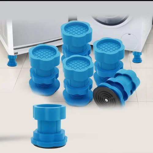 Anti Vibration Washing Machine Foot Pad With Adjustable Height - Adjustable Fridge/ Furniture Stand