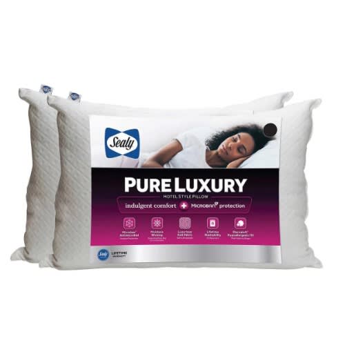 Sealy Sterling Collection Pure Luxury Queen Pillow - 2Pcs