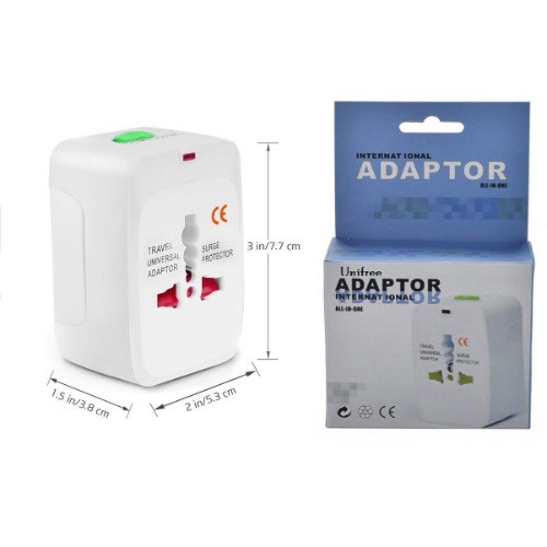 Uniform Travel Adapter Plug