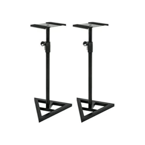 Studio Monitor Speaker Stands - 1 Pair - Black