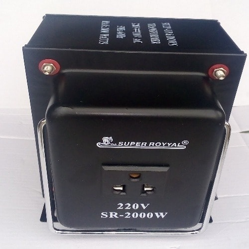 Stepdown Transformer 220v + 110v - 2000Watt
