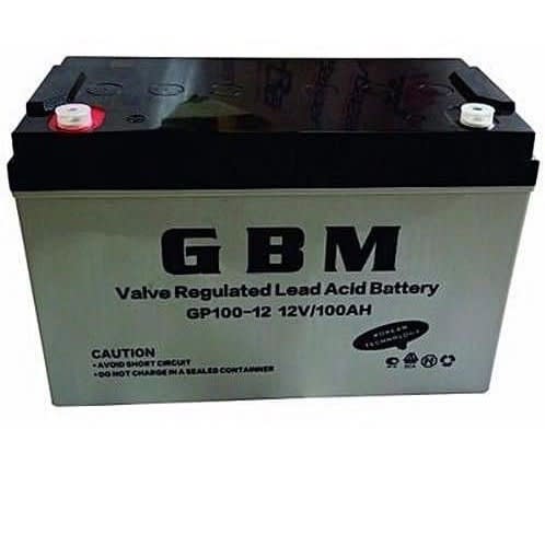 Gbm 100amps 12v Inverter Battery