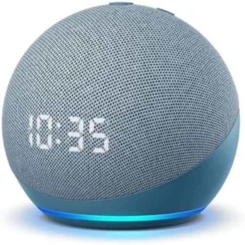 Echo Dot 4th Gen Smart Speaker With Clock And Alexa