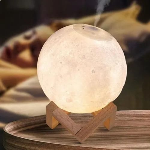 Rechargeable Moon Lamp Humidifier