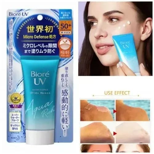 Biore Uv Aqua Rich Watery Essence Spf 50 Pa- 50ml.