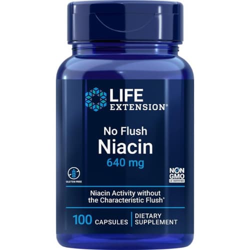 No Flush Niacin - 640 Mg - 100 Capsules