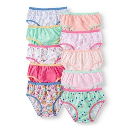 Children Girls Cotton Pant - 6pcs
