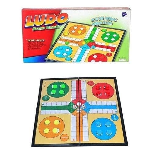Magnetic And  Foldable Ludo Board Game