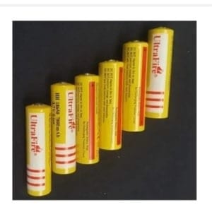 18650 Ultrafire 3.7v 7800mAh Rechargeable Battery - 6pcs