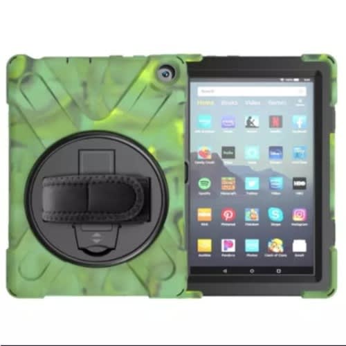 Shockproof Tough Defender Back Case For Amazon Fire 8 20200.